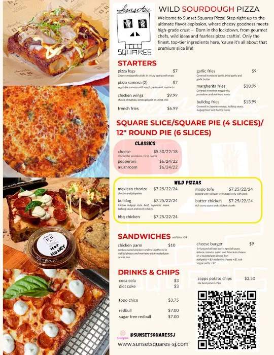 Sunset Squares Pizza Picture 3