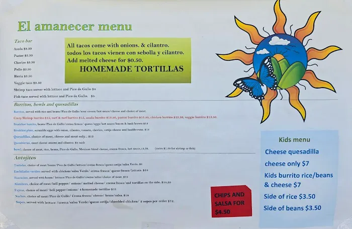 El Amanecer taqueria Picture 2