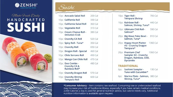 ZENSHI Handcrafted Sushi Picture 4