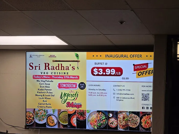 Sri Radha's Veg Cuisine Picture 8