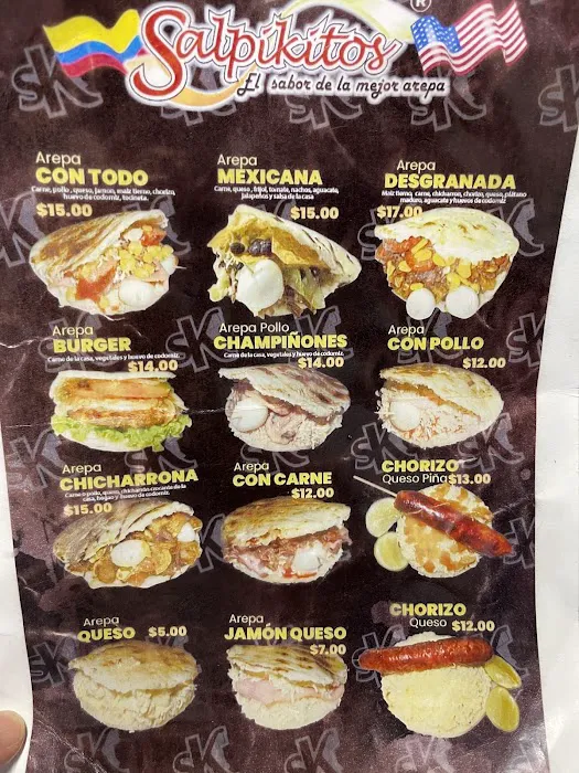 Arepas rellenas “salpikitos” Picture 2