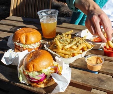 Late-Night Dining: Where to Get the Best Vegan Burgers and Fries Near Me