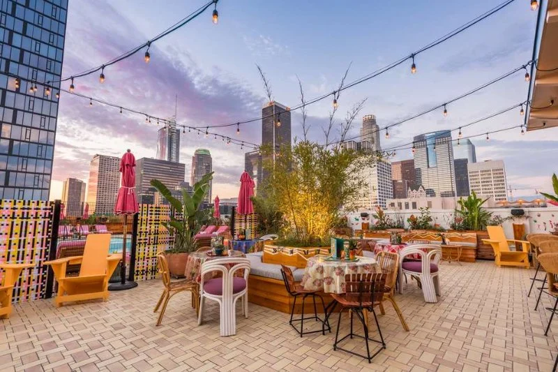Best Rooftop Bars With Food in LA