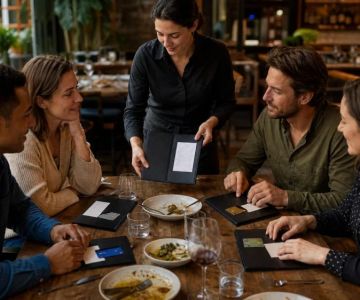 Restaurant Split Checks: Plan Cards, Items, Tax, and Tip
