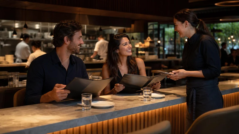 Restaurant Bar Seating: Check Menu, Wait, and Age Rules