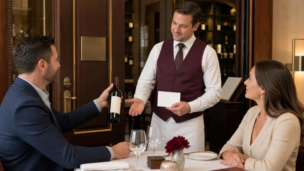 Restaurant Corkage Fee: Confirm Bottle Rules and Service