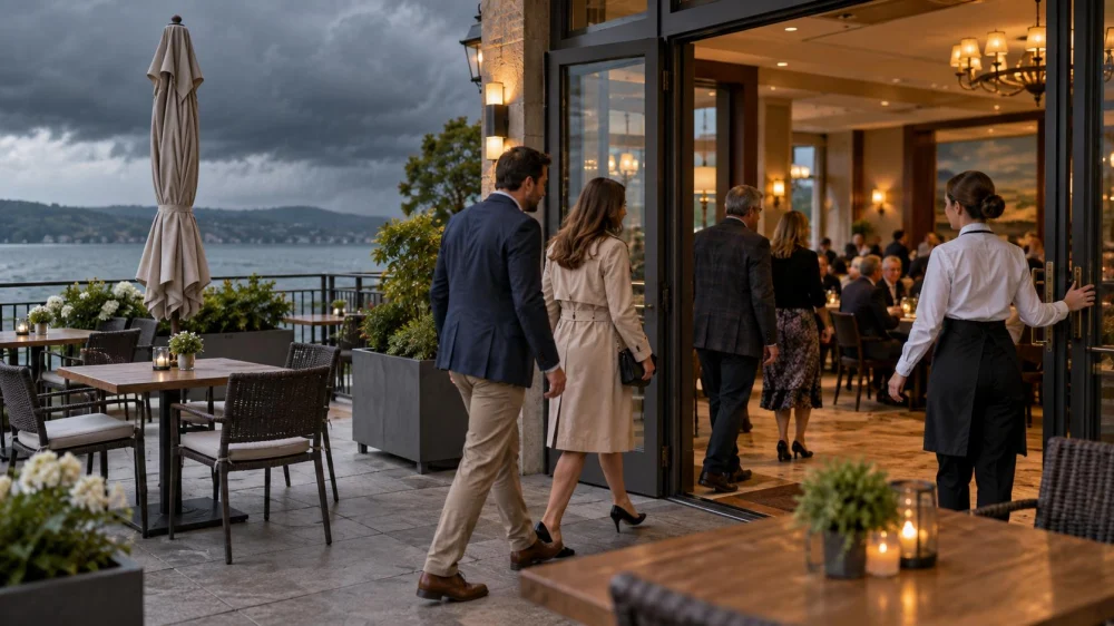 Restaurant Outdoor Seating: Shade, Wind, and Lightning