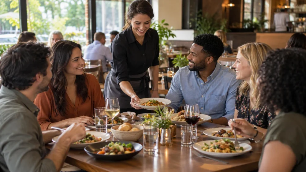 Restaurant Group Seating Request: Tables, Access, and Timing