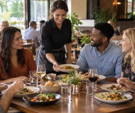 Restaurant Group Seating Request: Tables, Access, and Timing
