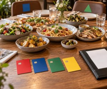 Restaurant Split Bill Plan: Seats, Items, Tips, and Payment