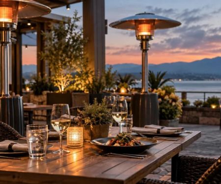 Restaurant Patio Heating: Table, Weather, and Backup