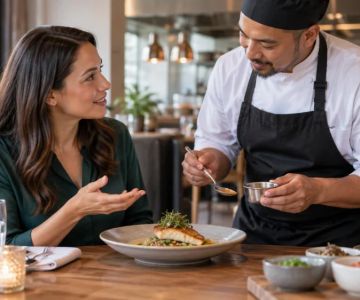 Restaurant Sauce and Garnish Check: Heat and Allergens
