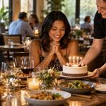 Restaurant Birthday Booking: Cake, Seating, and Timing