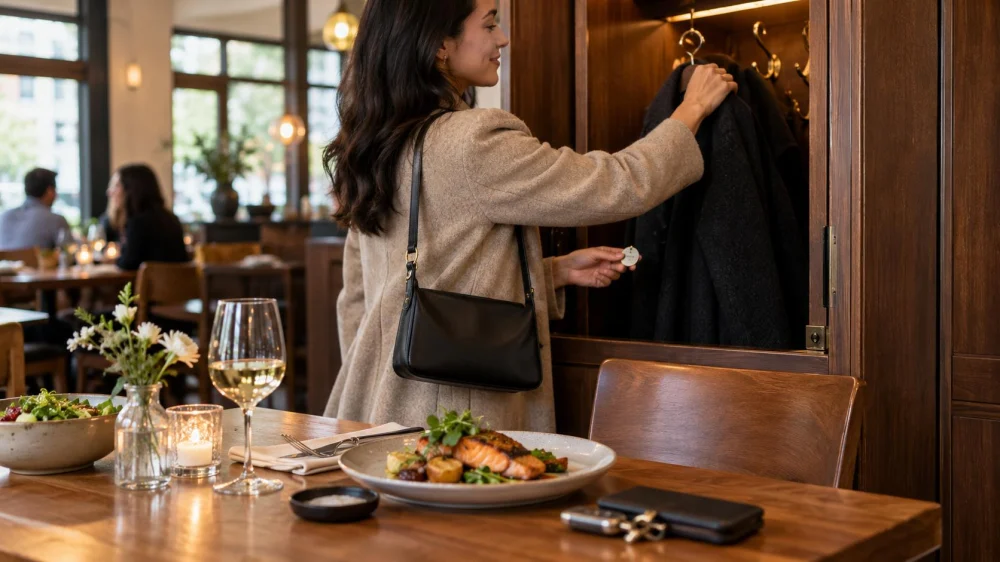 Restaurant Coat Storage: Ticket, Access, and Valuables