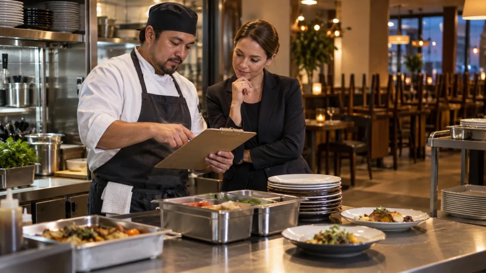Kitchen Closing Time: Ordering, Courses, and Pickup