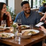 Restaurant Service Charge Check: Bill, Tips, and Group Split