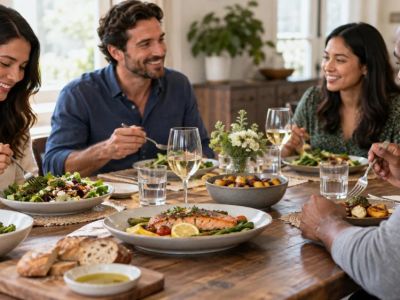 Restaurant Meal Timing: Checks Before the Next Step