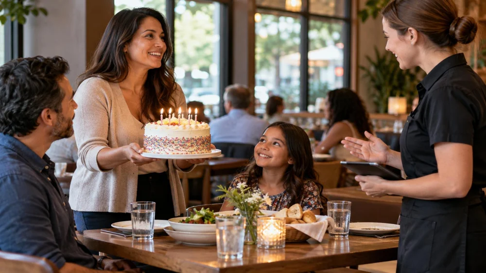 Bringing a Celebration Cake to a Restaurant: Rules and Costs