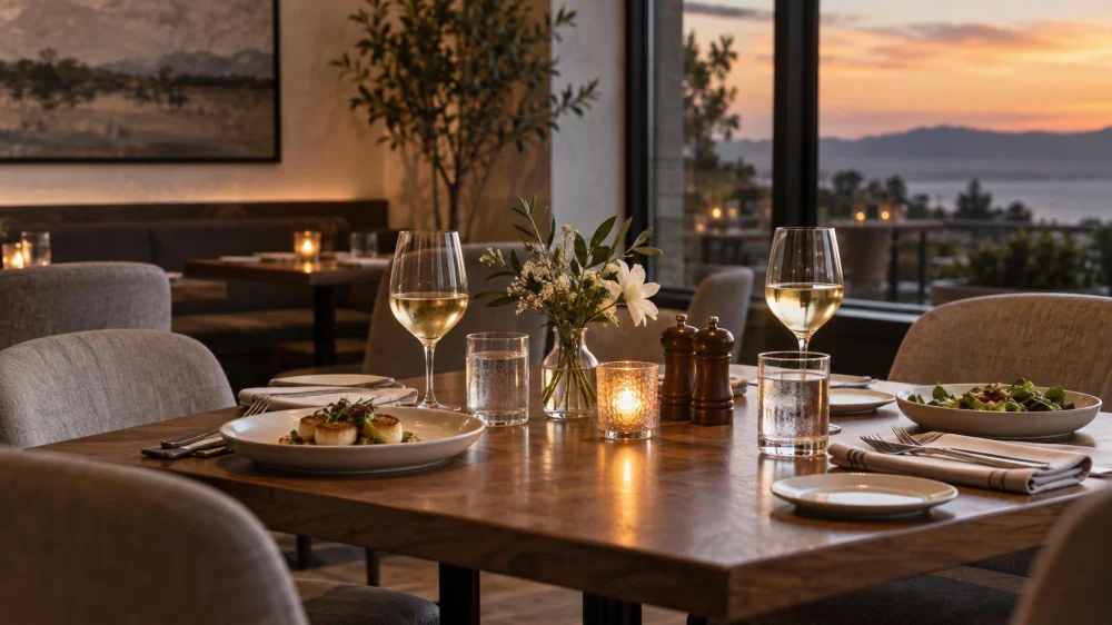Restaurant Quiet Table Request: Time, Location, and Backup